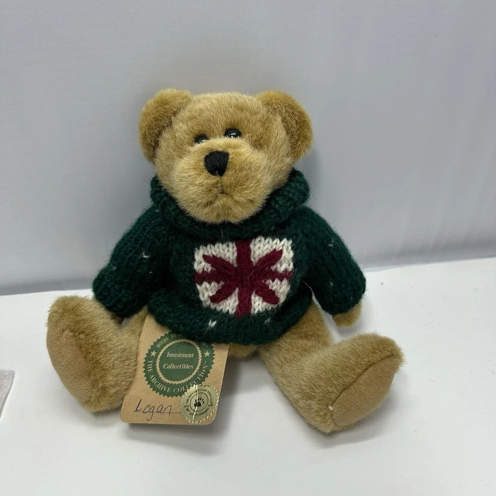 Boyds Bears Collection Lot of 4 Christmas Sweaters With Tags